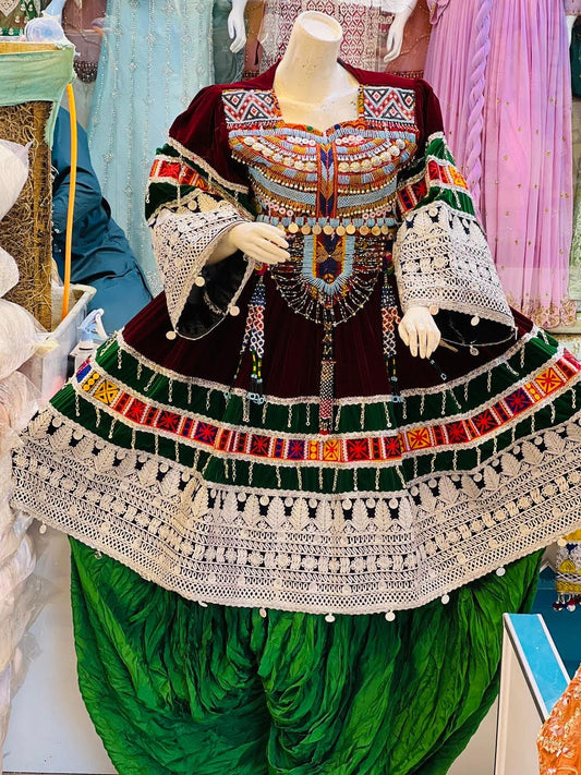 afghani dress